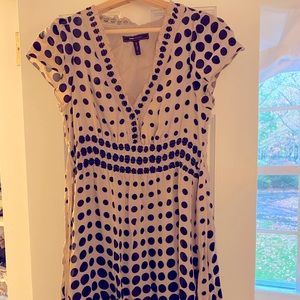 BCBG Black and Tan dress